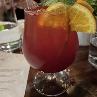 Delicious sangria  at Plant City in Providence