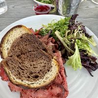 seitan reuben  at Plant City in Providence