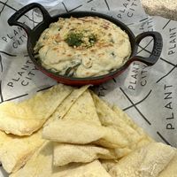 spinach artichoke dip  at Plant City in Providence