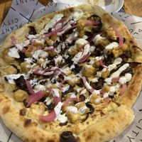 Chicken bacon ranch pizza at Plant City in Providence