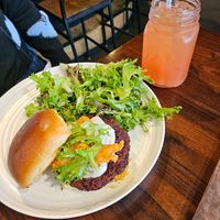 Truffle Burger at Plant City in Providence