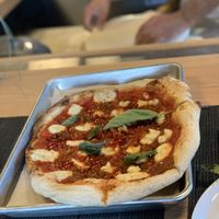 Spicy pepperoni pizza  at Plant City in Providence