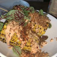 Enlote (Mexican street corn) at Plant City in Providence