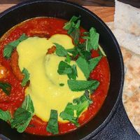 Tofu fra diavolo from Double Zero brunch  at Plant City in Providence