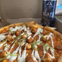 buffalo ‘chicken’ pizza! at Plant City in Providence