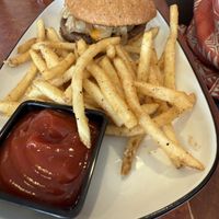 Vegan burger   at CRAVE in Sioux Falls