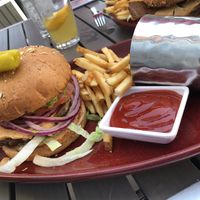 Vegan Southwest Impossible Burger at CRAVE in Sioux Falls