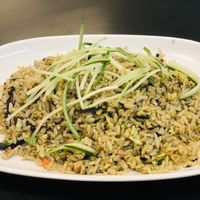 Olive fried rice at Food in The Woods 小树林 in Northeast Singapore