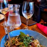 Wild mushroom pasta. at The Yellow Pepper in Letterkenny