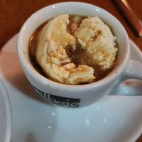 Vegan affogato at The Yellow Pepper in Letterkenny