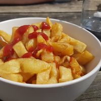 Chips at The Bay Hotel in Robin Hoods Bay