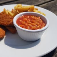 Kids meal (vg) at The Bay Hotel in Robin Hoods Bay