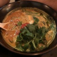 Tofu yellow curry at Anju Noodle Bar in Kittery