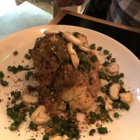 Miso tahini cauliflower  at Anju Noodle Bar in Kittery