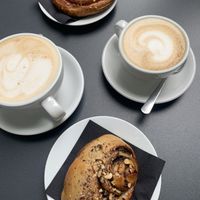 coffees  at Piekarnia Aromat in Warsaw