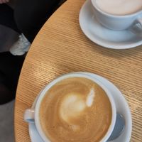 Chapucchino and Babychino at Piekarnia Aromat in Warsaw