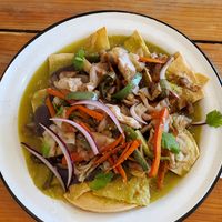 Chilaquiles at Meriland in Merida