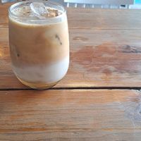 Iced coffee at Meriland in Merida