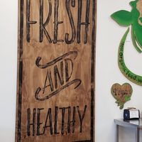 Decor at Natural Yogurt Selections in Anchorage