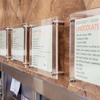 Flavors at Natural Yogurt Selections in Anchorage