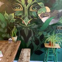 Great artwork at Sacred Space in Hebden Bridge