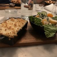 Lasagne + salade Césars  #Veganuary at LOV in Brossard