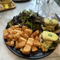 Tofu Benedict  at LOV in Brossard
