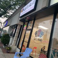 Outside  at Let's Roll in Merrick