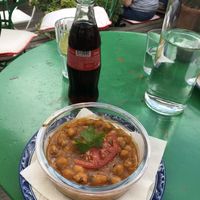 Chickpea dish  at Yiasemi in Athens