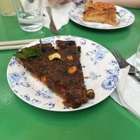 vegetable tart  at Yiasemi in Athens