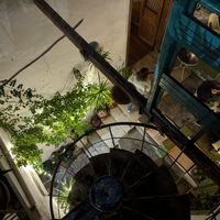 view from the terrace at Yiasemi in Athens