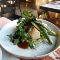 Kohlrabi with asparagus at Eppo in Antwerpen