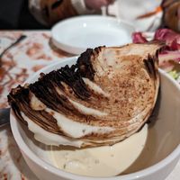 Cabbage with smoked leek sauce at Eppo in Antwerpen