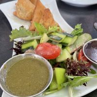 Samosas #Veganuary at Masala Spice in Goleta