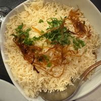 basmati rice at Masala Spice in Goleta