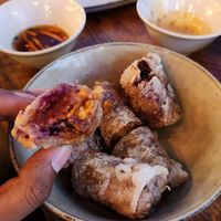 Spring rolls at Pholklore in Torquay