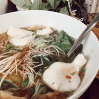 Vegan Mushroom and Tofu Pho at Pholklore in Torquay
