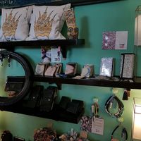 fairtrade product corner at Romdeng in Phnom Penh