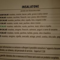 Salads at B'Corner in Pescara