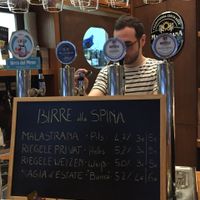 4 of 8 draft beers  at B'Corner in Pescara