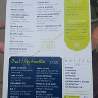 Smoothies etc at Source Deli in York