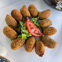 Vegan croquettes at Bar Canijo in Algodonales