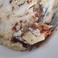 Musaka con soja at Bar Canijo in Algodonales