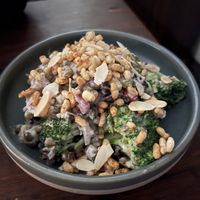 Broccoli salad  at Ballard's in Thornbury