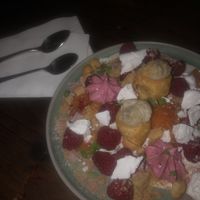 Earl grey cheesecake   at Ballard's in Thornbury