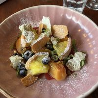 Lemon meringue tart  at Ballard's in Thornbury