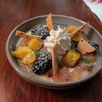 Fig Creme Brulee at Ballard's in Thornbury