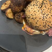 pulled pork sandwich   at Hello 123 in Montreal