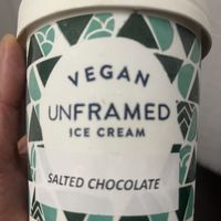 Highly recommended by the server!  at Unframed Ice Cream in Cape Town