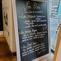 Menu salé at La Cafetiere Felee in Nantes